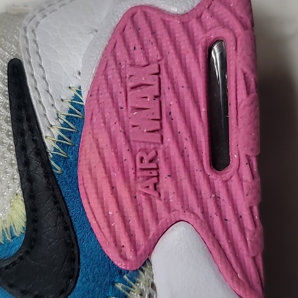 NIKE Air Max Excee PS White Royal Fuschia CD6893-117 US Size 6C - Picture 8 of 12